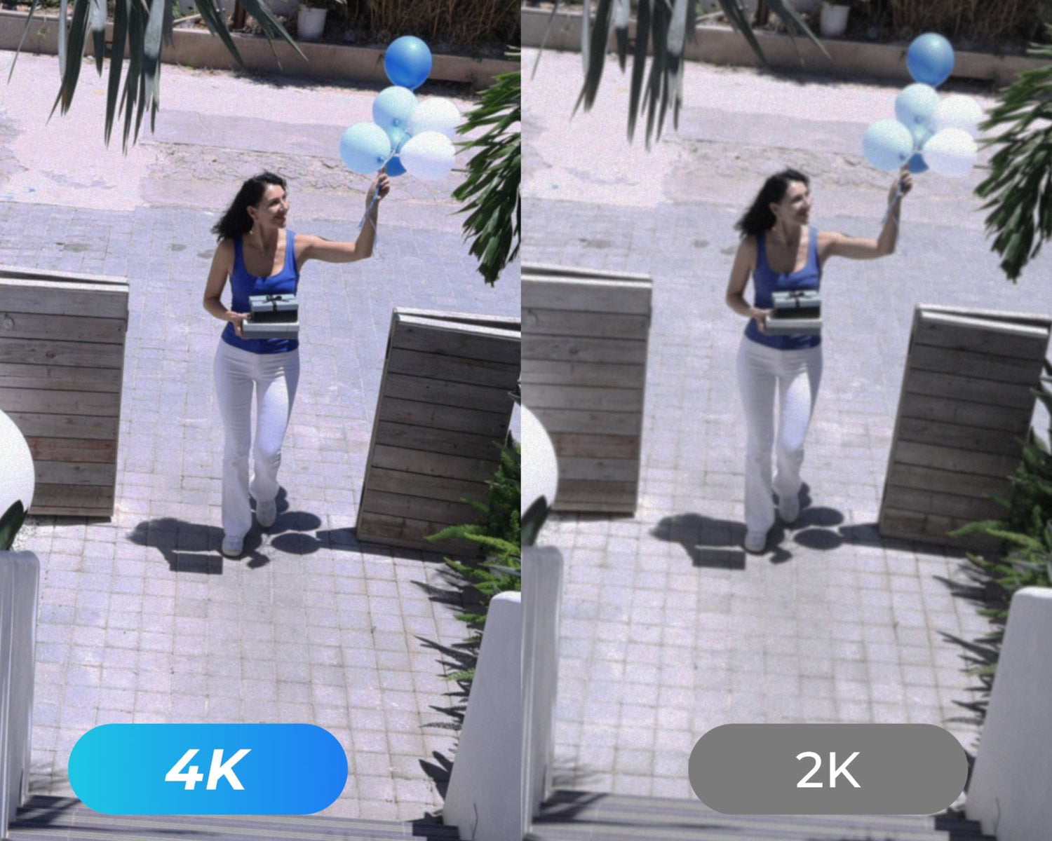 4K camera voor scherpe buitenbeveiliging