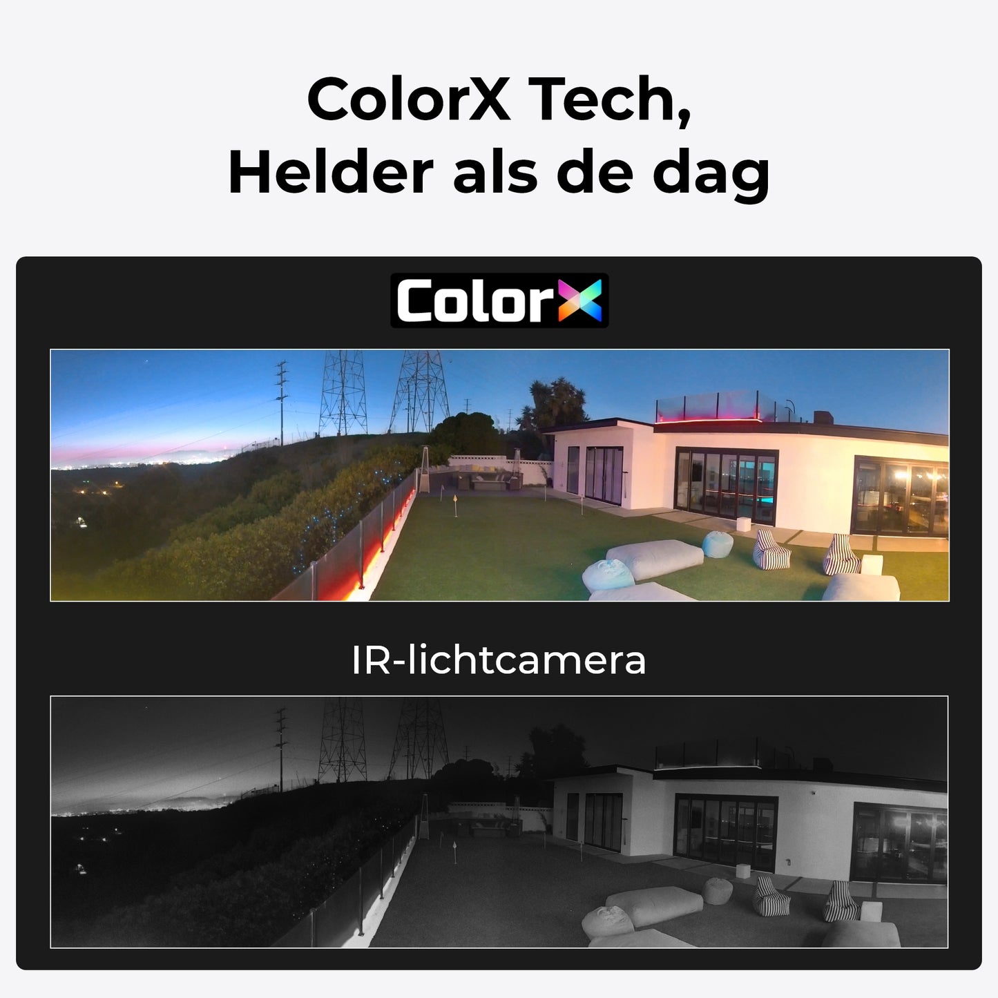 Reolink Argus B740X 4K buitencamera met 180° breedbeeld
