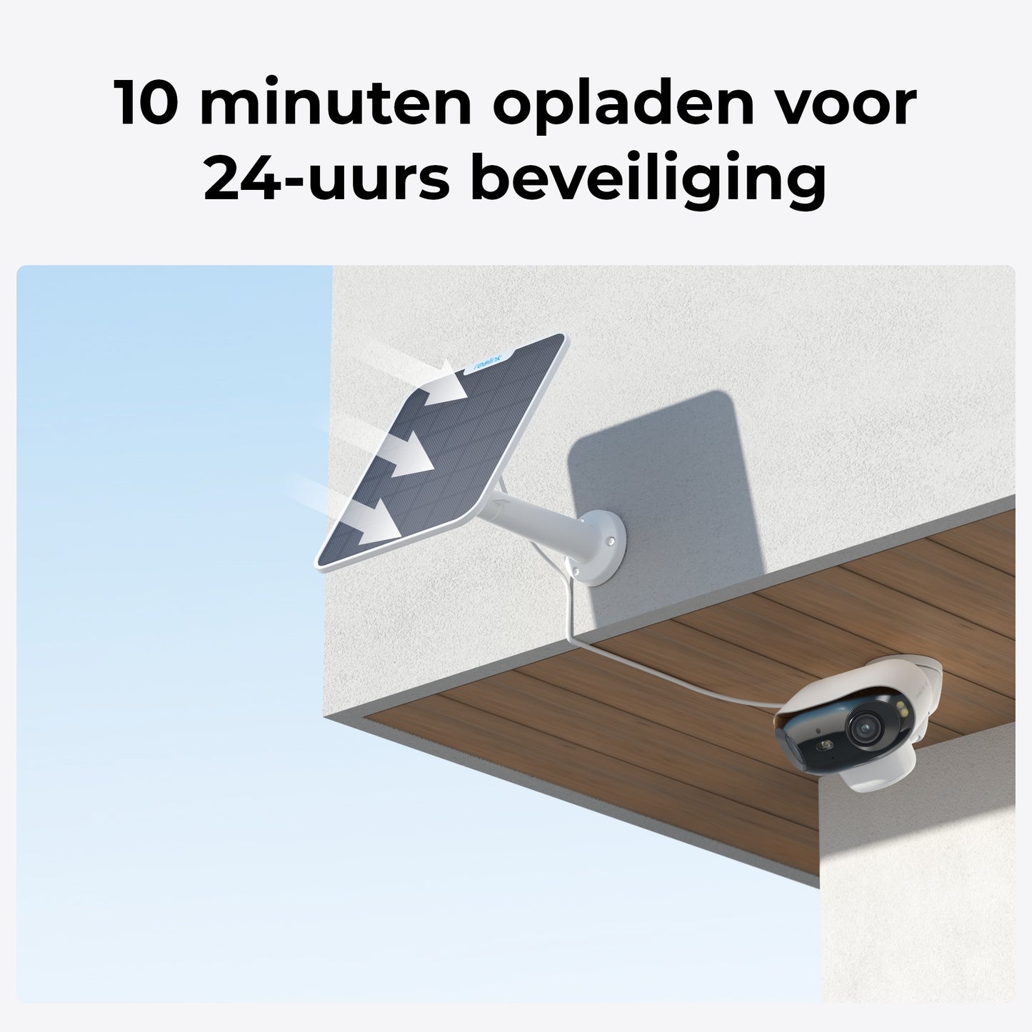 Reolink Argus B740X 4K buitencamera met 180° breedbeeld