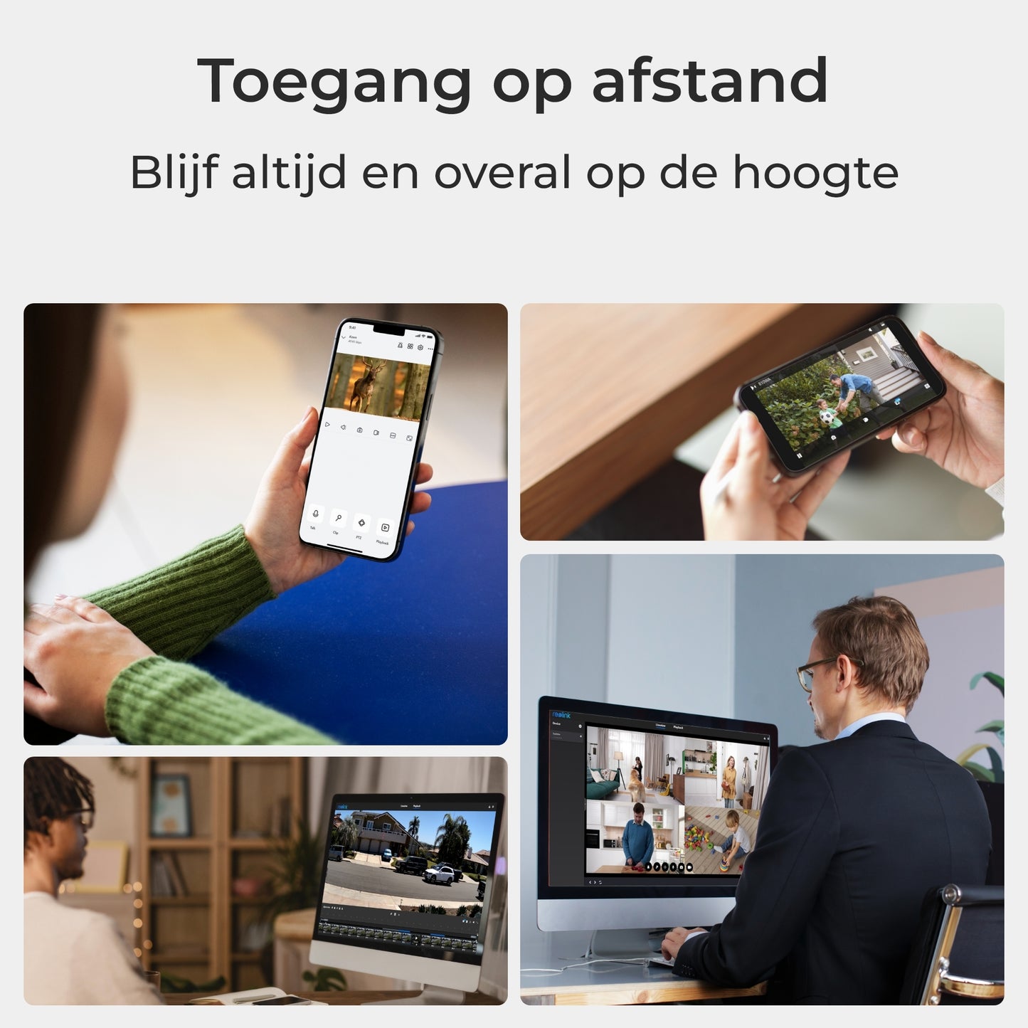 Reolink E serie E320 toegang op afstand