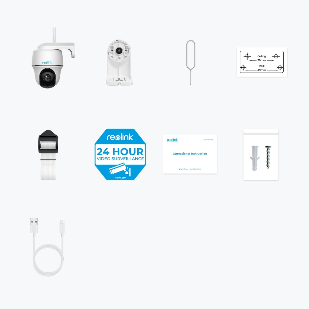 Reolink Argus B430 wit - in de doos