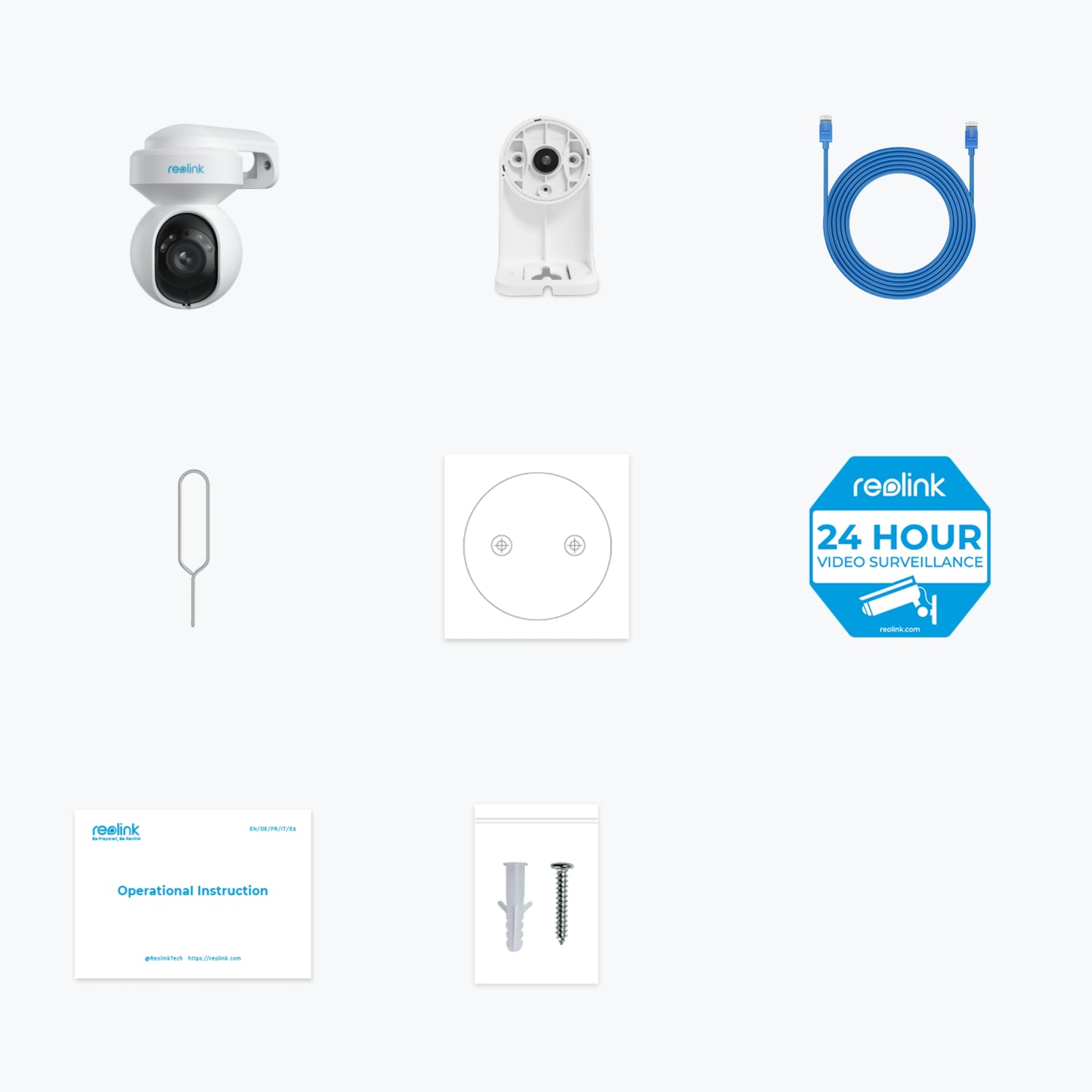 Reolink E560P inhoud doos