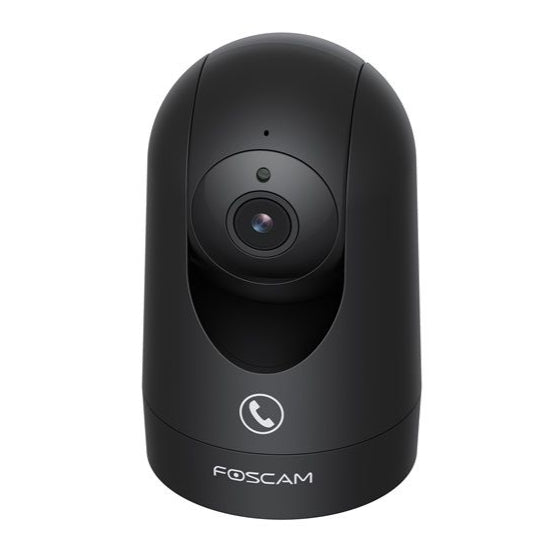 R8M Foscam zwarte binnencamera met tracking