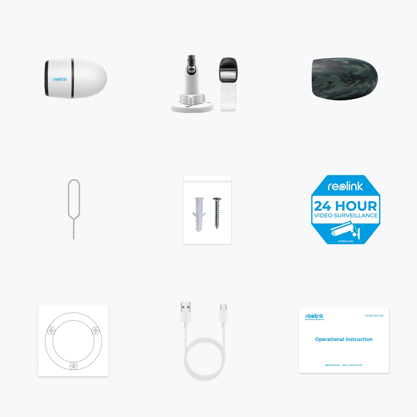 Reolink Go G330 inhoud doos