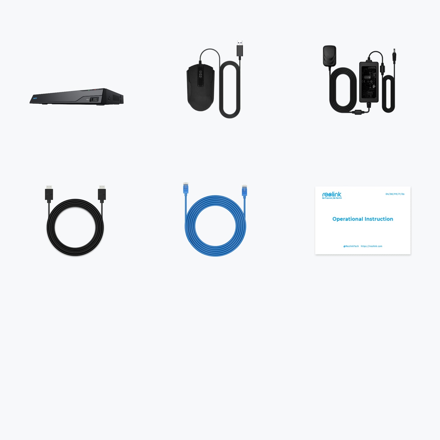 Reolink NVS16 inhoud doos