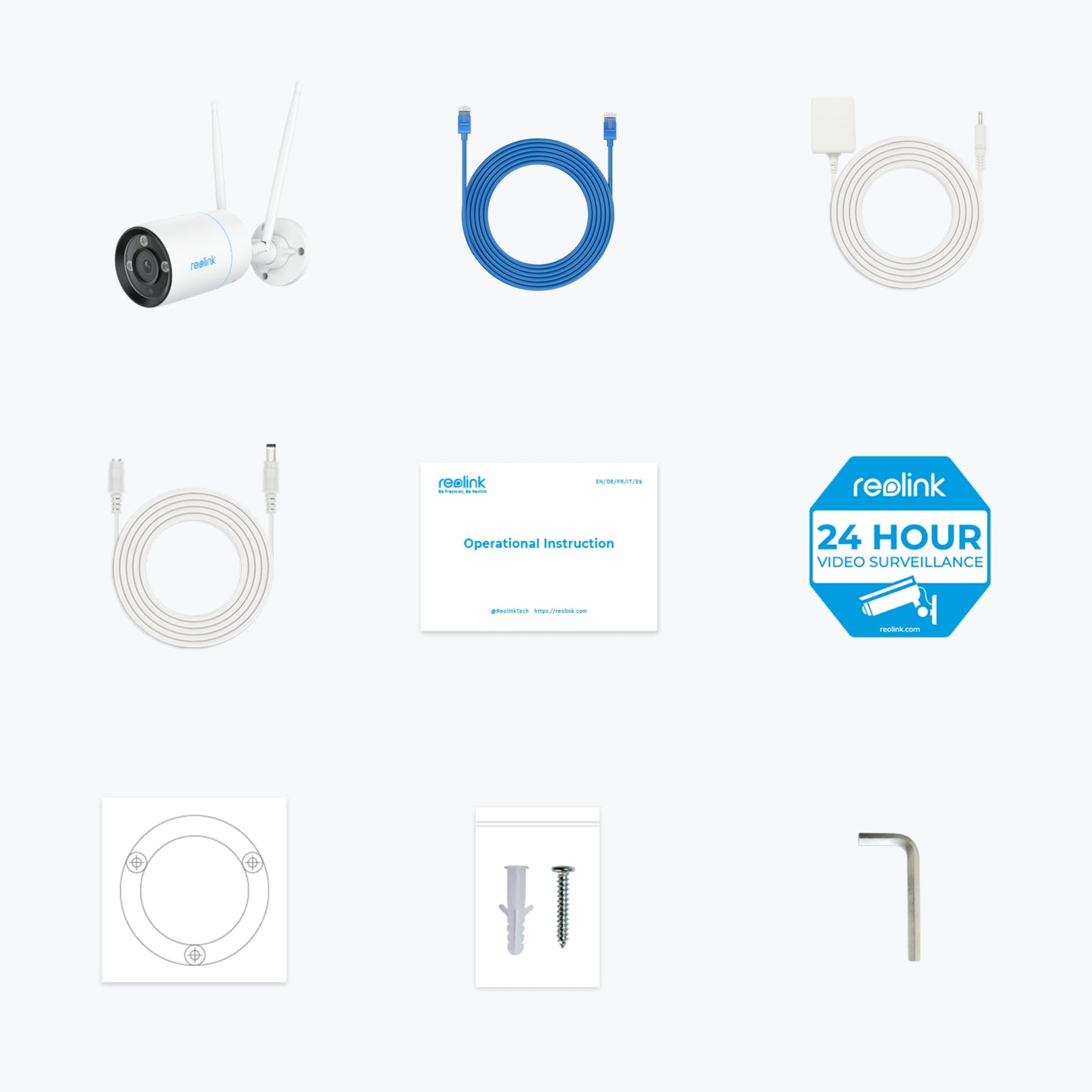 Reolink W330 doos inhoud