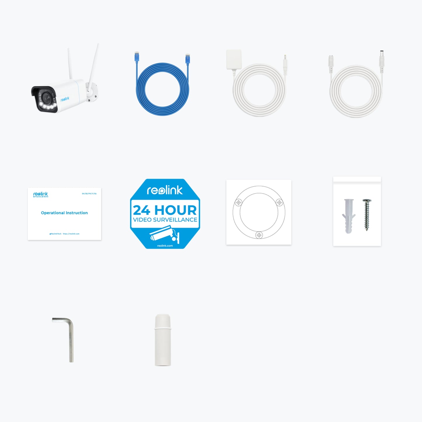 Reolink W430 doos inhoud