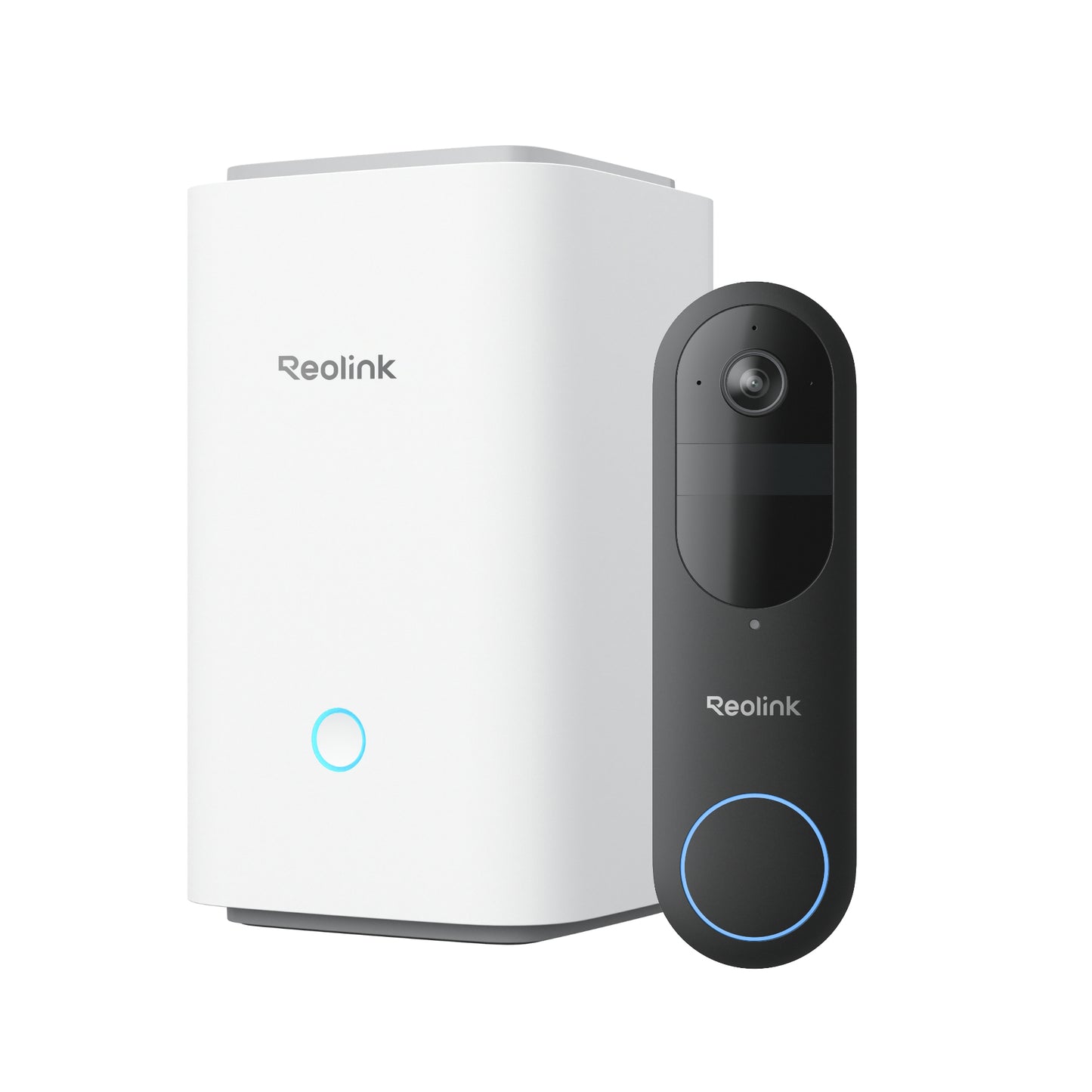 Reolink Home Hub met Reolink videodeurbel D340B