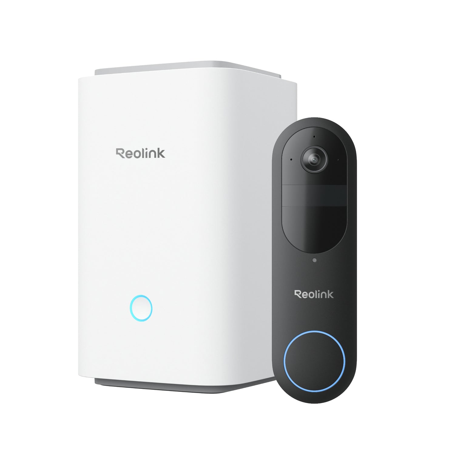 Reolink Home Hub met Reolink videodeurbel D340B