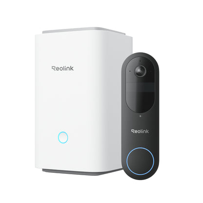 Reolink Home Hub met Reolink videodeurbel D340B
