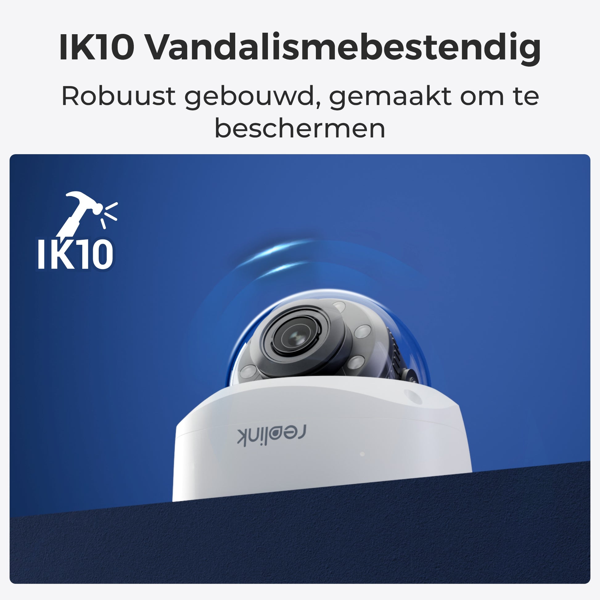 Reolink P437 Ik10 vandalismebestendig