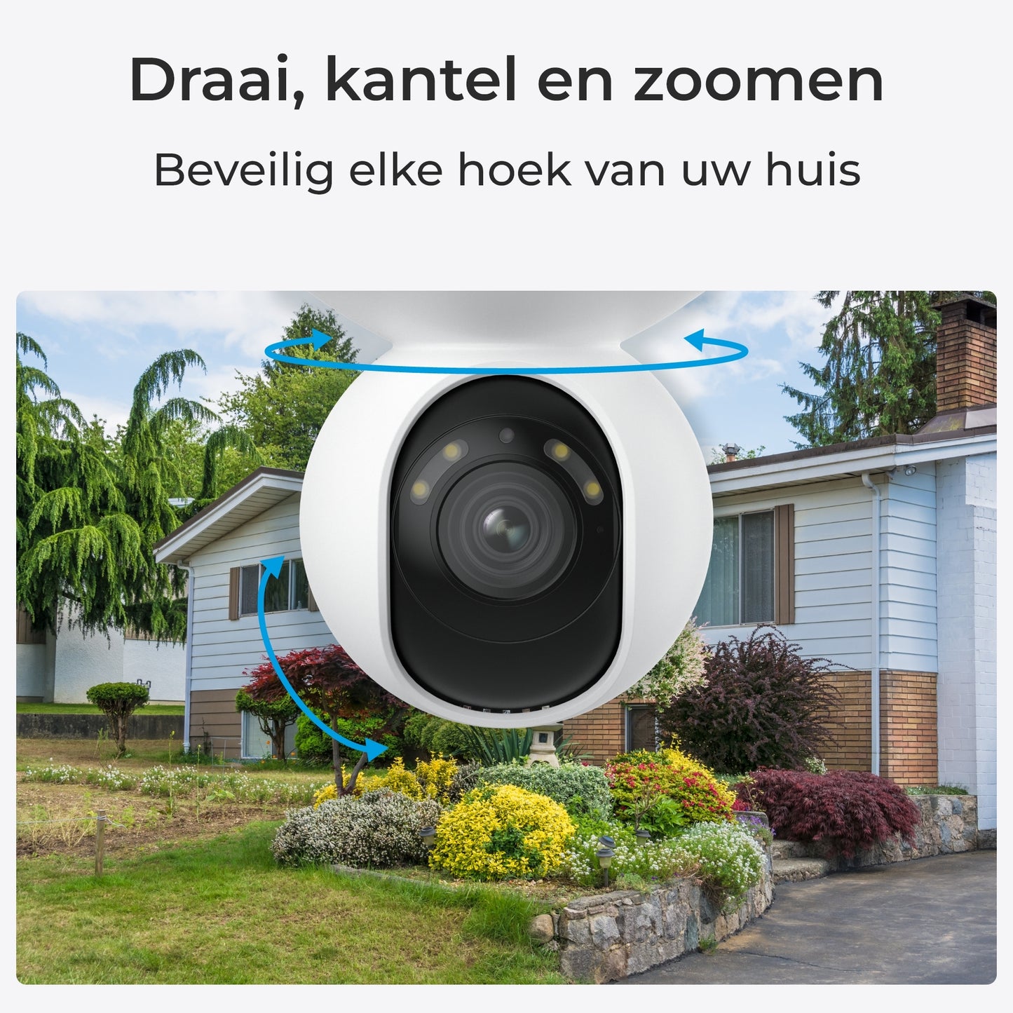 Reolink E560P draaien, kantelen en zoomen