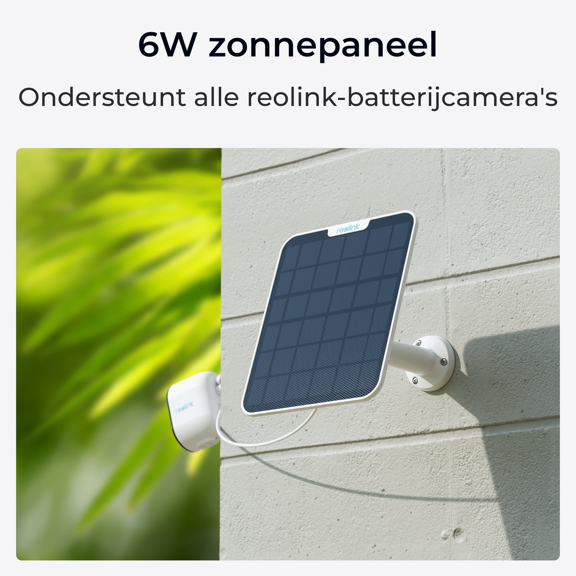 Reolink Argus B360 6W zonnepaneel voor continu laden