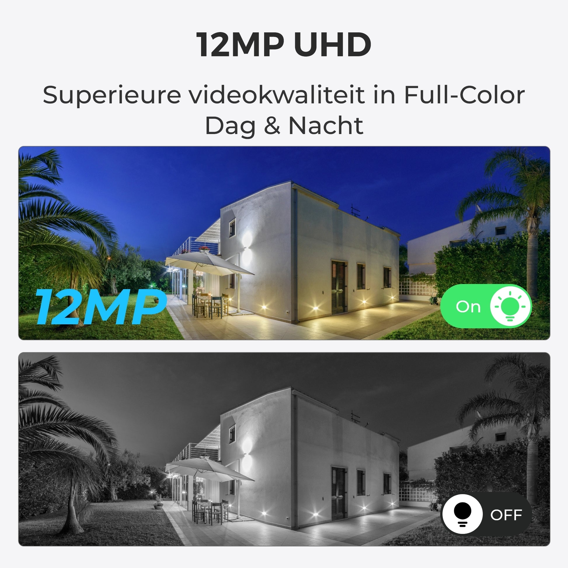 Reolink NVS8-12MB4 21MP UHD videokwaliteit