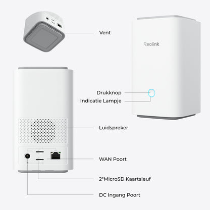 Reolink Home Hub opslag en specificaties