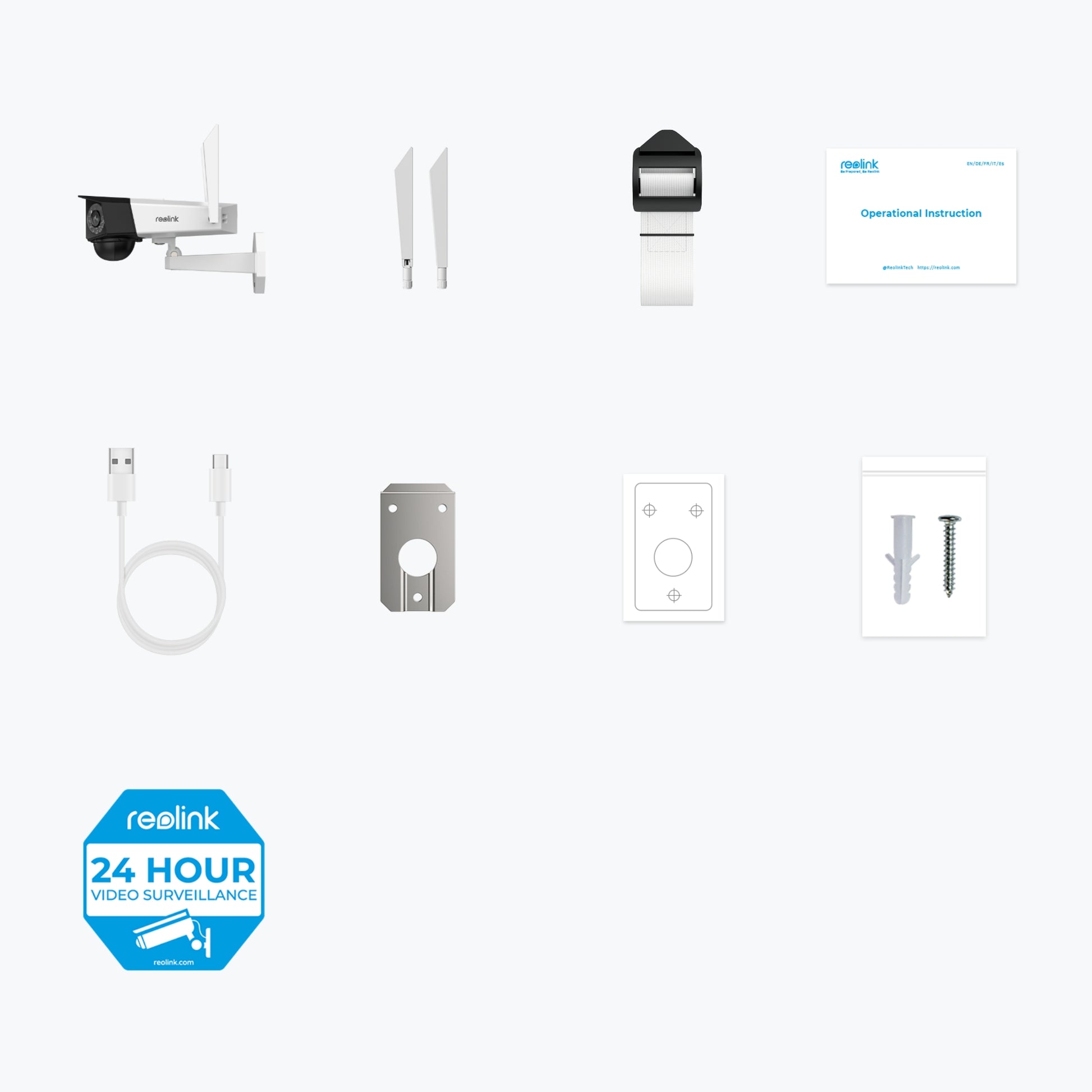 Reolink Duo B750 - inhoud doos