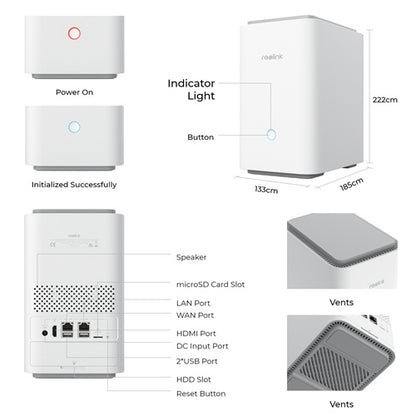 Reolink Home Hub P1 Pro specificaties