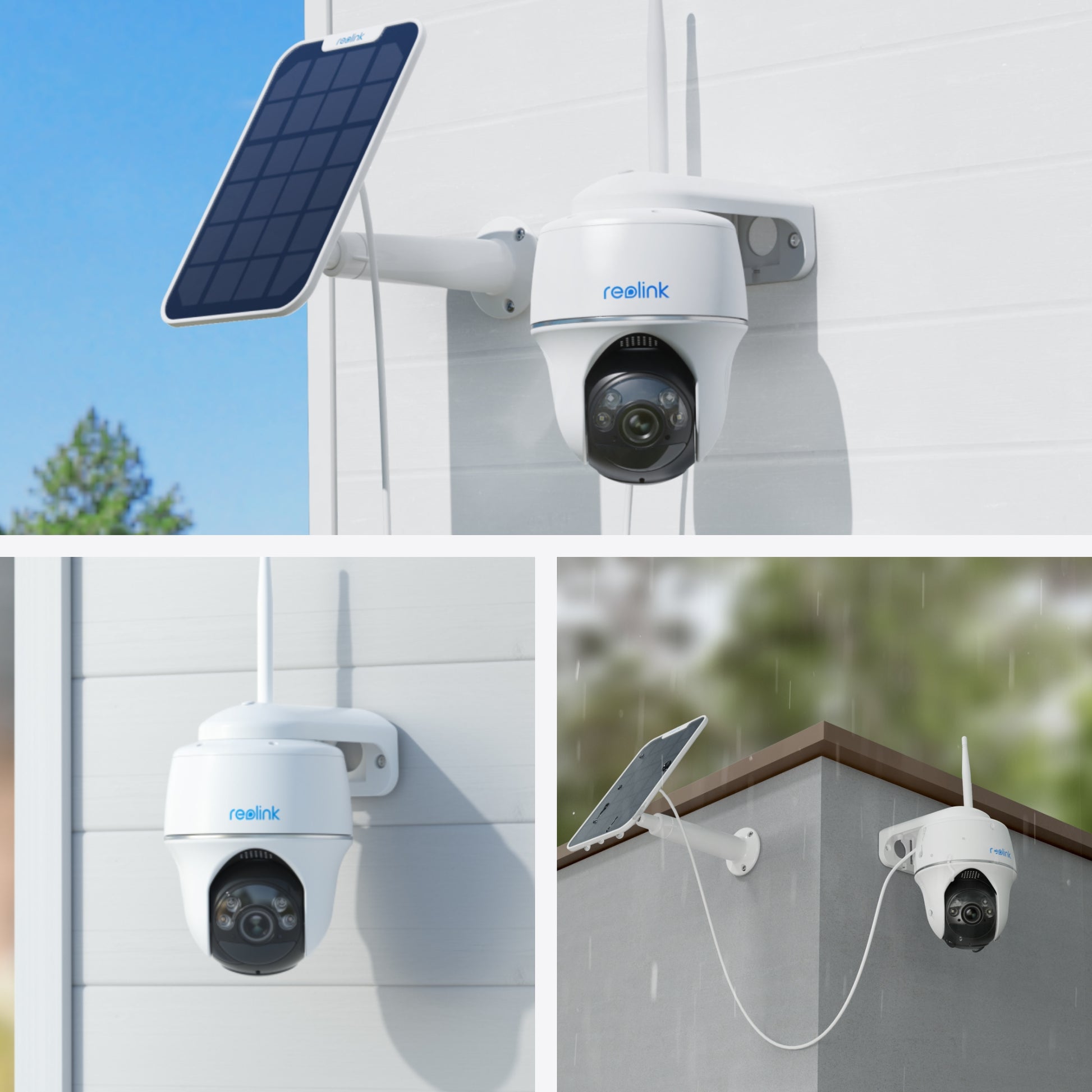Reolink Argus B430 wit lifestyle gebruik toepassingen