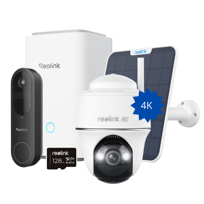 Reolink Home Hub startpakket videodeurbel met Argus B440