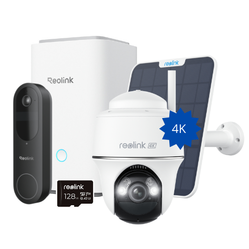 Reolink Home Hub startpakket videodeurbel met Argus B440