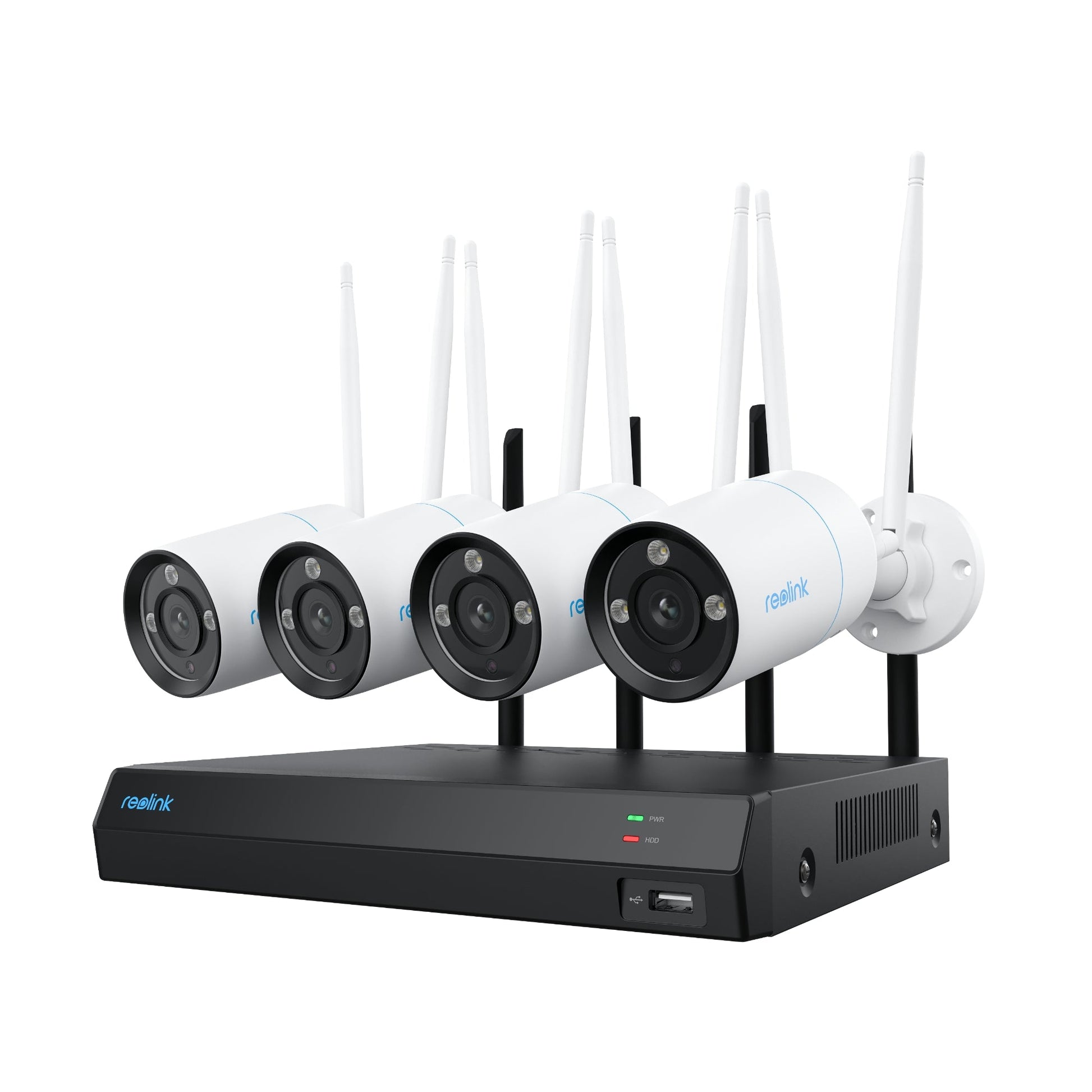 Reolink NVS12-8MB4W, sterke 4K/8MP UHD WiFi beveiligingsset