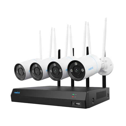 Reolink NVS12-8MB4W, sterke 4K/8MP UHD WiFi beveiligingsset