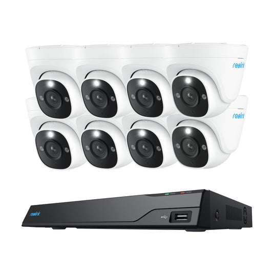 Reolink NVS16-12MD8, 12MP PoE beveiligingskit met slimme detectie