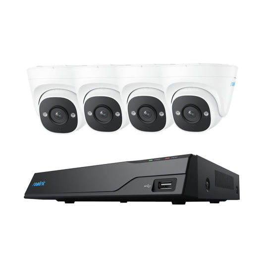 Reolink NVS8-5MD4, 5MP beveiligingsset met detectie van personen, voertuigen en dieren