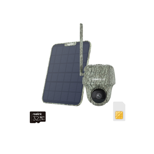 Reolink wildcamera Go G450 met zonnepaneel én EU simkaart inclusief 2GB tegoed
