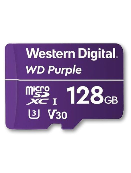 Western Digital 128GB microsd kaart voor beveiligingscamera
