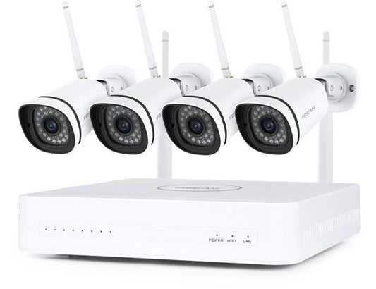 Foscam FN8108W-b4-1t wifi set met 4 camera's