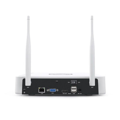 Foscam FN8108W-B4-1T WiFi beveiliging set met 4 2K/3MP camera's